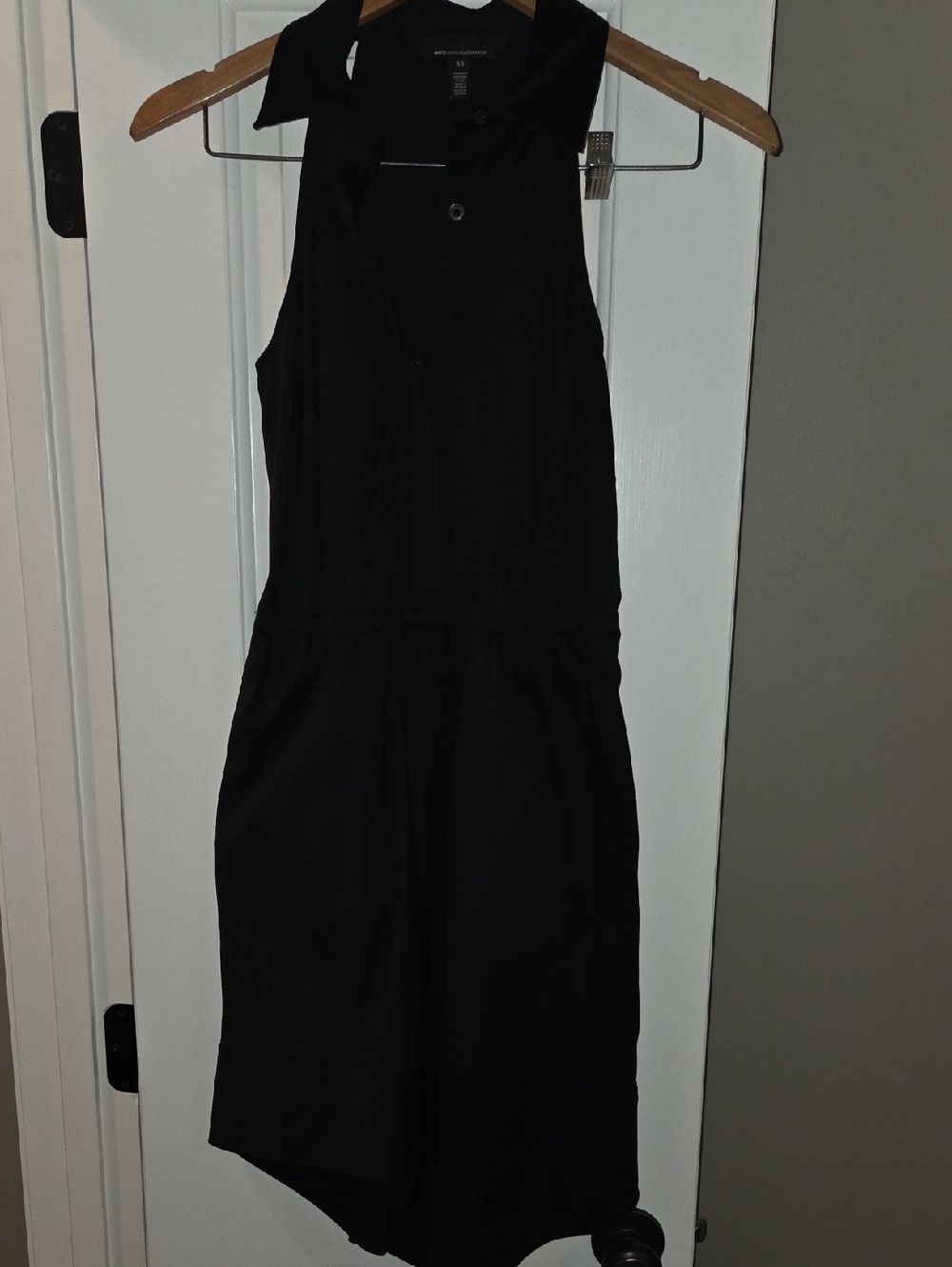 White House Black Market Black Sleeveless Dress